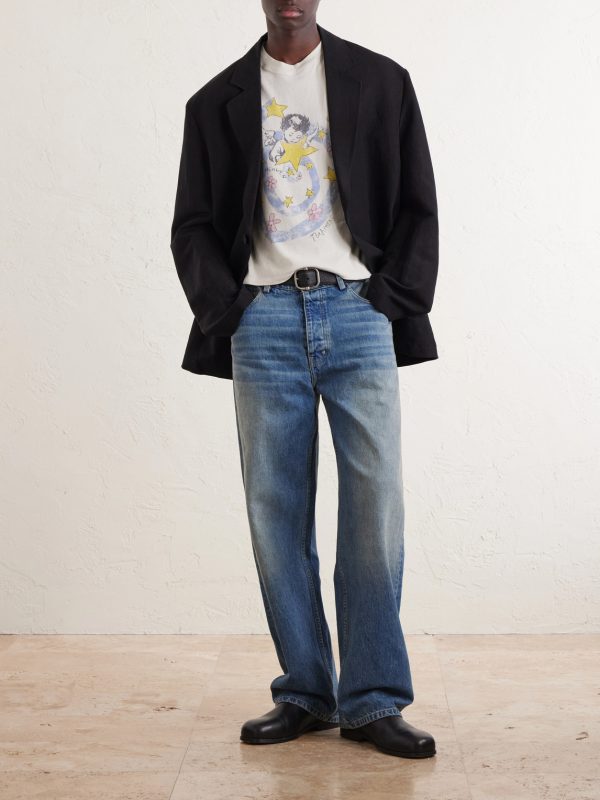 Wide-Leg Jeans - OU