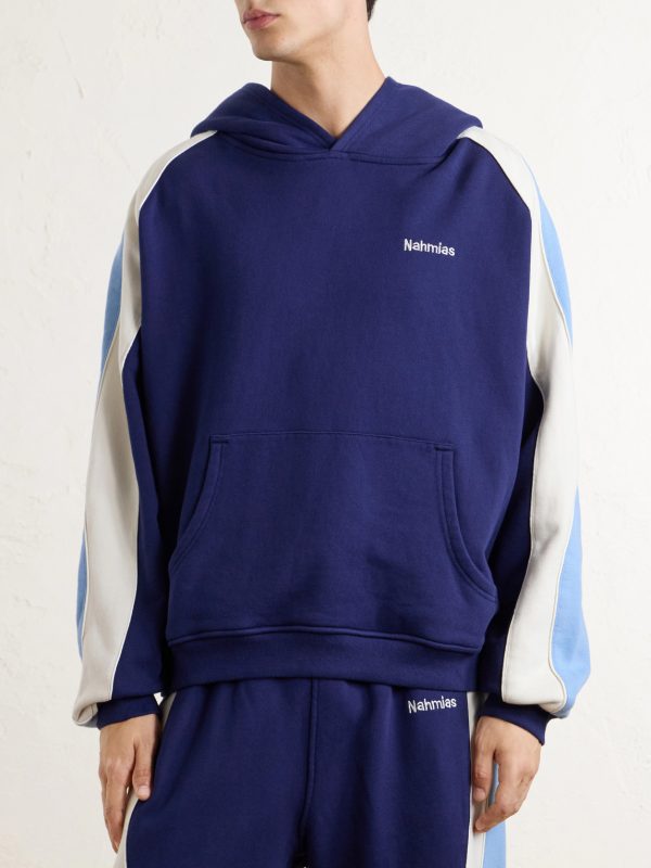 Ollie Logo-Embroidered Cotton-Jersey Hoodie - FR