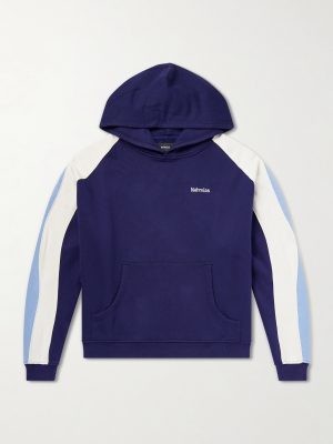 Ollie Logo-Embroidered Cotton-Jersey Hoodie Ollie Logo-Embroidered Cotton-Jersey Hoodie