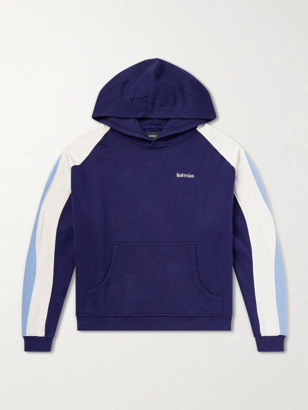 Ollie Logo-Embroidered Cotton-Jersey Hoodie