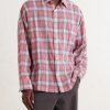 Checked Cotton-Blend Shirt - FR Checked Cotton-Blend Shirt - FR