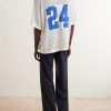 Logo-Jacquard Perforated Cotton T-Shirt - BK Logo-Jacquard Perforated Cotton T-Shirt - BK