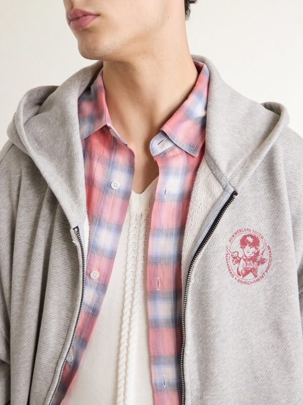 Youth Enrichment Logo-Print Cotton-Jersey Zip-Up Hoodie - CU