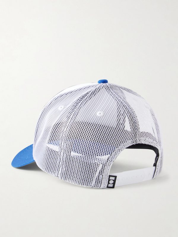 Summerland Cotton and Mesh Trucker Cap - BK
