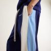 Ollie Wide-Leg Striped Cotton-Jersey Sweatpants - CU Ollie Wide-Leg Striped Cotton-Jersey Sweatpants - CU