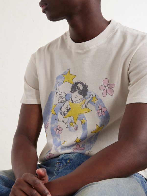 Heaven Printed Cotton-Jersey T-Shirt - CU Heaven Printed Cotton-Jersey T-Shirt - CU