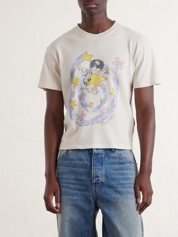 Heaven Printed Cotton-Jersey T-Shirt - FR Heaven Printed Cotton-Jersey T-Shirt - FR
