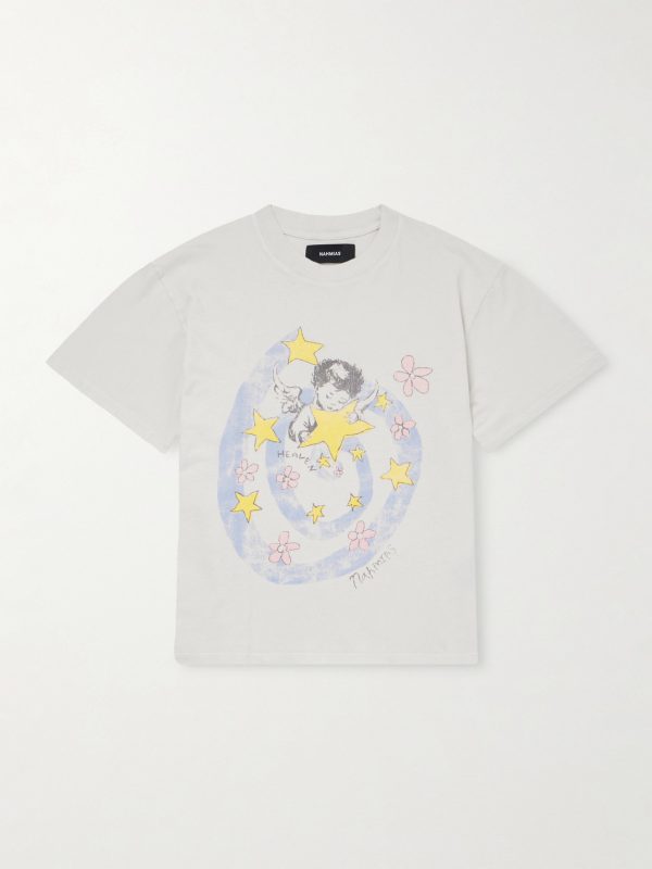 Heaven Printed Cotton-Jersey T-Shirt Heaven Printed Cotton-Jersey T-Shirt