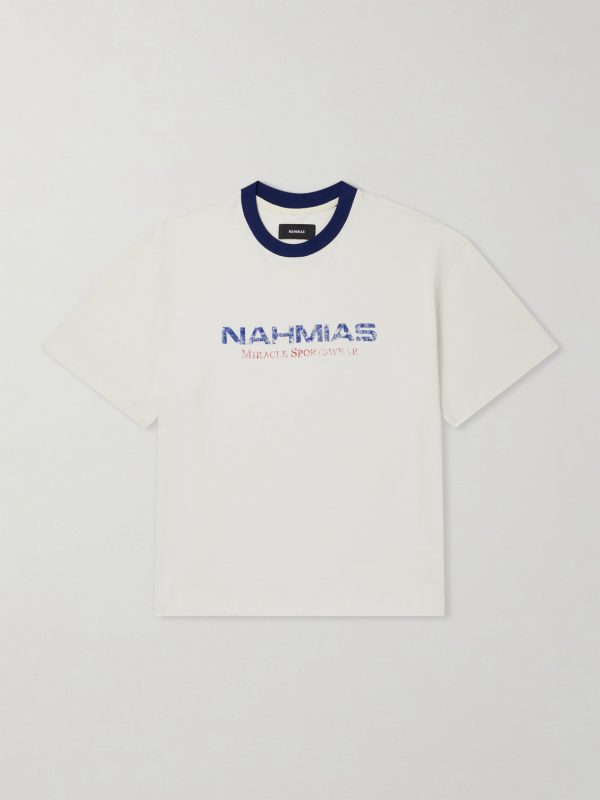 Miracle Sportwear Logo-Print Cotton-Jersey T-Shirt Miracle Sportwear Logo-Print Cotton-Jersey T-Shirt