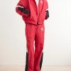 Straight-leg Logo-Embroidered Nylon Trousers - OU Straight-leg Logo-Embroidered Nylon Trousers - OU