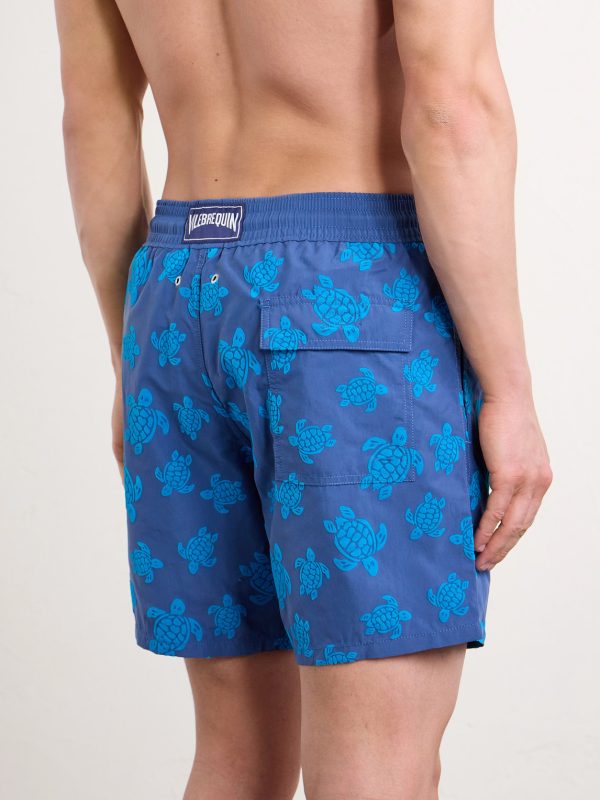 Moorea Straight-Leg Mid-Length Printed Recycled Swim Shorts - BK Moorea Straight-Leg Mid-Length Printed Recycled Swim Shorts - BK