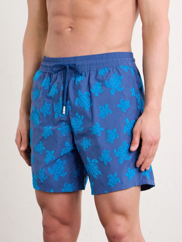 Moorea Straight-Leg Mid-Length Printed Recycled Swim Shorts - OU Moorea Straight-Leg Mid-Length Printed Recycled Swim Shorts - OU