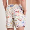 Moorea Straight-Leg Mid-Length Printed Recycled Swim Shorts - BK Moorea Straight-Leg Mid-Length Printed Recycled Swim Shorts - BK