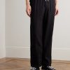 Pacha Straight-Leg Linen Drawstring Trousers - FR