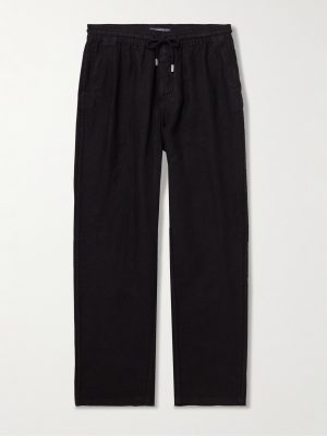 Pacha Straight-Leg Linen Drawstring Trousers Pacha Straight-Leg Linen Drawstring Trousers