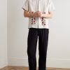 Pacha Straight-Leg Linen Drawstring Trousers - OU