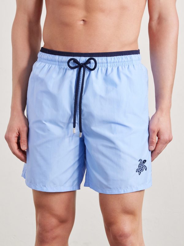 Moka Straight-Leg Mid-Length ECONYL® Swim Shorts - FR Moka Straight-Leg Mid-Length ECONYL® Swim Shorts - FR