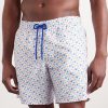 Moorea Straight-Leg Mid-Length Printed Swim Shorts - FR