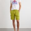 Straight-Leg Linen Drawstring Cargo Shorts - OU Straight-Leg Linen Drawstring Cargo Shorts - OU