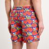 Moorea Straight-Leg Mid-Length Printed Recycled Swim Shorts - BK