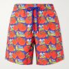 Moorea Straight-Leg Mid-Length Printed Recycled Swim Shorts