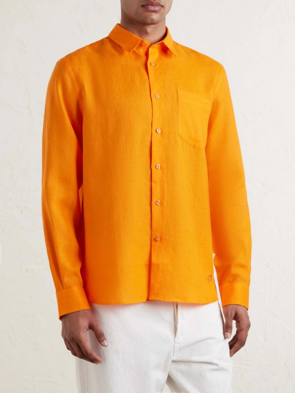 Caroubis Linen Shirt - FR Caroubis Linen Shirt - FR