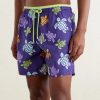 Moka Straight-Leg Mid-Length Printed ECONYL® Swim Shorts - OU Moka Straight-Leg Mid-Length Printed ECONYL® Swim Shorts - OU