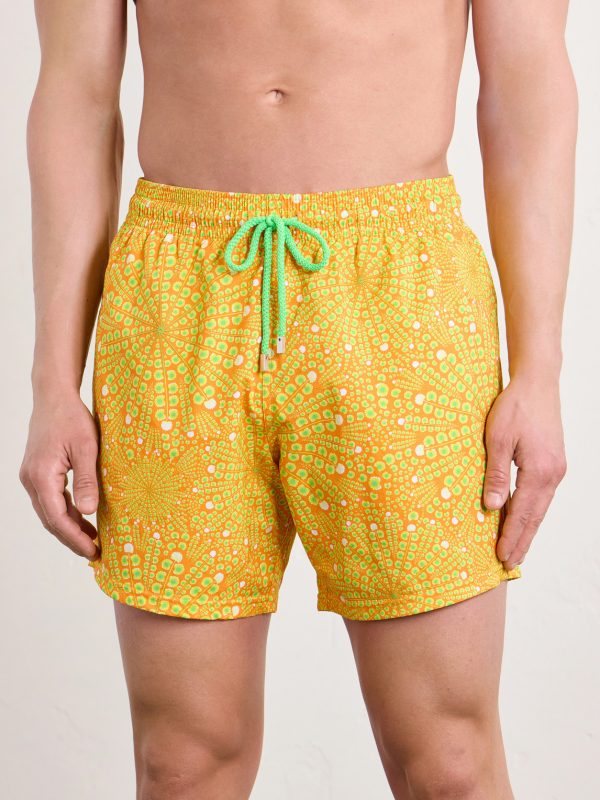 Moorise Straight-Leg Mid-Length Printed Recycled Swim Shorts - OU Moorise Straight-Leg Mid-Length Printed Recycled Swim Shorts - OU