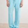 Pacha Straight-Leg Linen Drawstring Trousers - FR Pacha Straight-Leg Linen Drawstring Trousers - FR