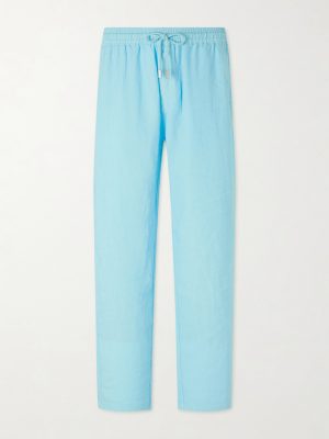 Pacha Straight-Leg Linen Drawstring Trousers Pacha Straight-Leg Linen Drawstring Trousers