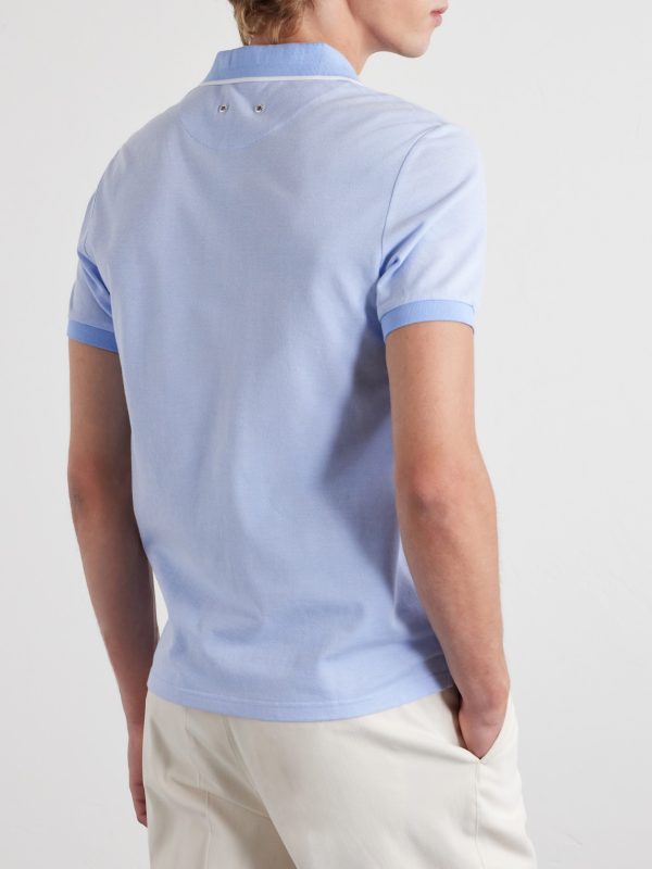 Palatin Cotton-Piqué Polo Shirt - BK