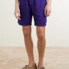 Straight-Leg Linen Drawstring Cargo Shorts - FR Straight-Leg Linen Drawstring Cargo Shorts - FR