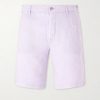 Straight-Leg Garment-Dyed Linen Shorts Straight-Leg Garment-Dyed Linen Shorts