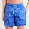 Mahina Straight-Leg Mid-Length Recycled Swim Shorts - FR Mahina Straight-Leg Mid-Length Recycled Swim Shorts - FR
