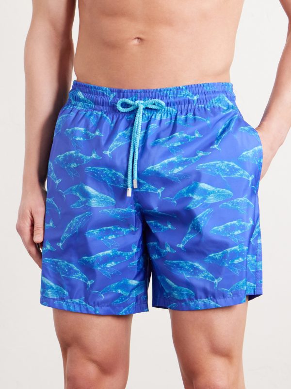 Mahina Straight-Leg Mid-Length Recycled Swim Shorts - FR Mahina Straight-Leg Mid-Length Recycled Swim Shorts - FR