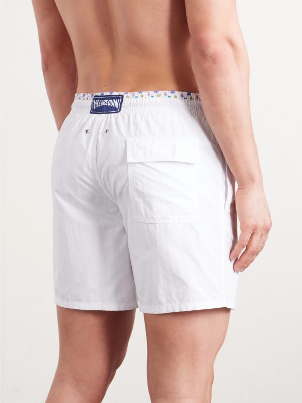 Moka Straight-Leg Mid-Length ECONYL® Swim Shorts - BK Moka Straight-Leg Mid-Length ECONYL® Swim Shorts - BK