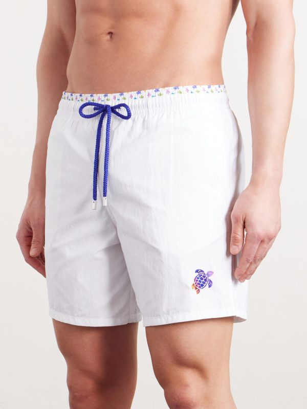 Moka Straight-Leg Mid-Length ECONYL® Swim Shorts - FR Moka Straight-Leg Mid-Length ECONYL® Swim Shorts - FR