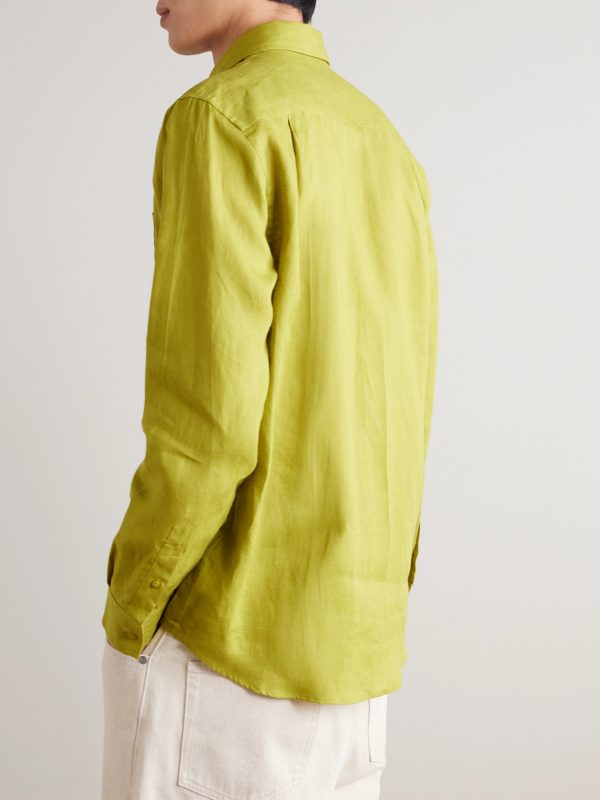 Caroubis Linen Shirt - BK Caroubis Linen Shirt - BK