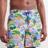Moorea Straight-Leg Mid-Length Printed ECONYL® Swim Shorts - FR Moorea Straight-Leg Mid-Length Printed ECONYL® Swim Shorts - FR