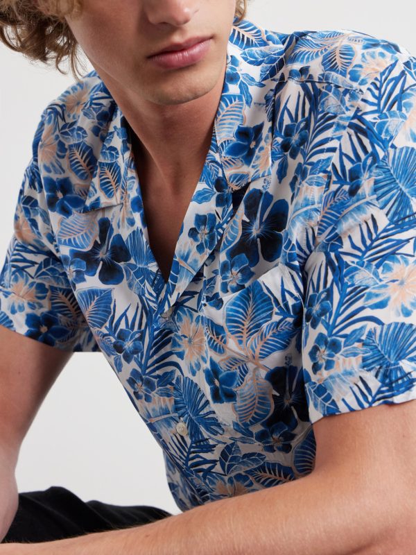 Charli Camp-Collar Printed Shirt - CU Charli Camp-Collar Printed Shirt - CU