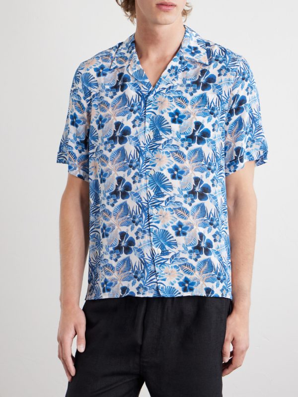 Charli Camp-Collar Printed Shirt - FR Charli Camp-Collar Printed Shirt - FR