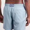 Moopea Straight-Leg Mid-Length Striped Wool-Blend Swim Shorts - BK