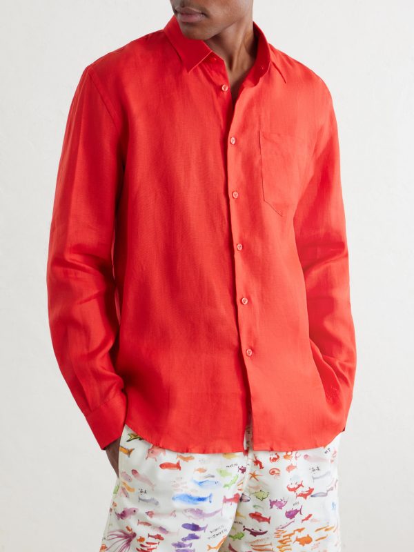 Caroubis Linen Shirt - FR Caroubis Linen Shirt - FR