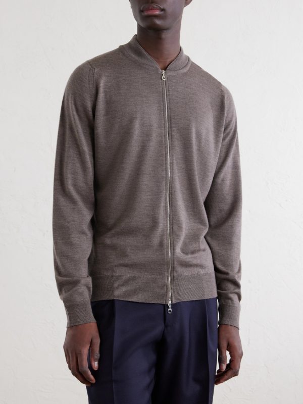 Maclean Merino Wool Zip-Up Sweater - FR Maclean Merino Wool Zip-Up Sweater - FR