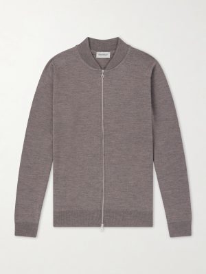 Maclean Merino Wool Zip-Up Sweater Maclean Merino Wool Zip-Up Sweater