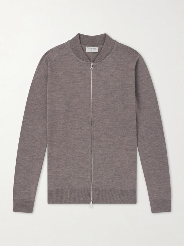 Maclean Merino Wool Zip-Up Sweater Maclean Merino Wool Zip-Up Sweater