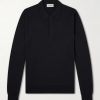 Caverhill Knitted Merino Wool Polo Shirt Caverhill Knitted Merino Wool Polo Shirt