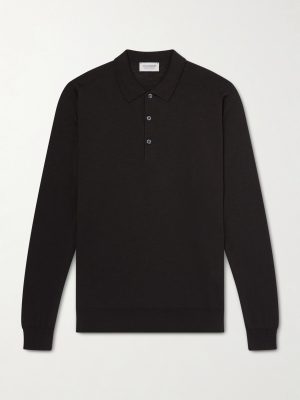 Belper Slim-Fit Merino Wool Polo Shirt Belper Slim-Fit Merino Wool Polo Shirt