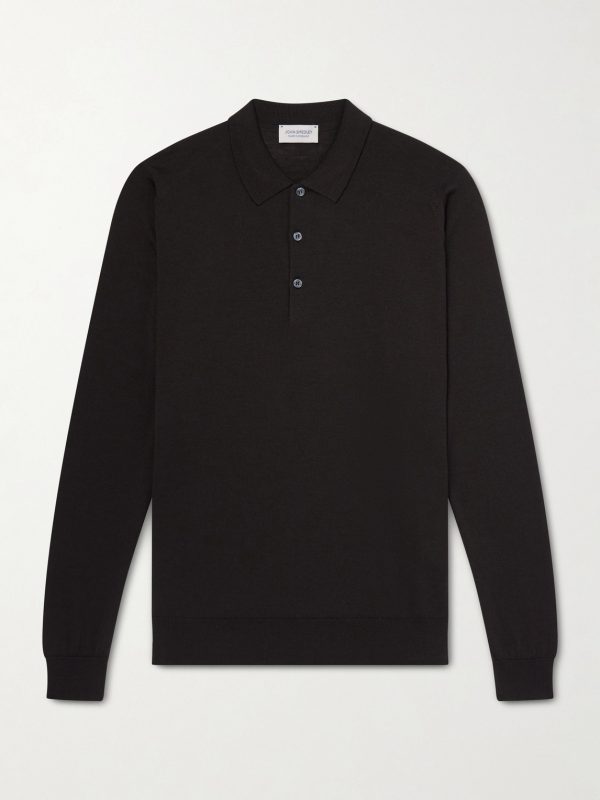 Belper Slim-Fit Merino Wool Polo Shirt Belper Slim-Fit Merino Wool Polo Shirt