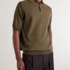 14.Singular Slim-Fit Merino Wool-Piqué Polo Shirt - FR